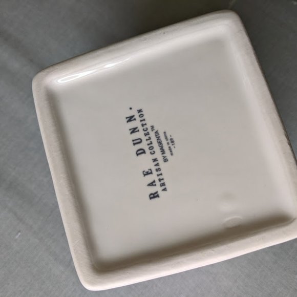 Rae Dunn "Write" Cream Pencil Holder - Picture 3 of 3